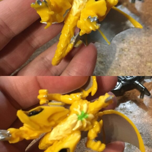 BAKUGAN TOY LOT SPINMASTER DRAGONOID INFINITY W WINGS YELLOW DRAGONOID RED PYRUS - Picture 8 of 10
